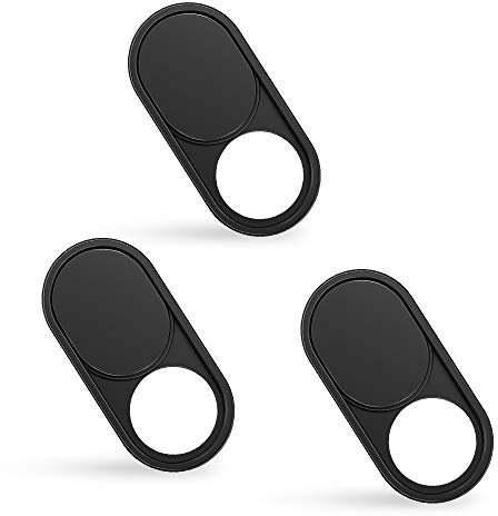imluckies Webcam Abdeckung [0.6mm Ultra-Dünn Metall] für MacBook Pro, Laptop, MacBook air, iMac, iPad, PC, iPhone, Privatsphäre Kamera Abdeckung, Miniatur Web Cover Slider Schutz vor Hackern [3 Stück]