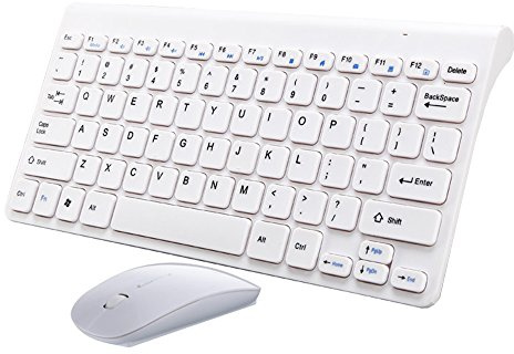 Tastiera e Mouse Kit Tastiera e Mouse Mini Wireless Tastiera e Mouse Ultra Sottile per PC