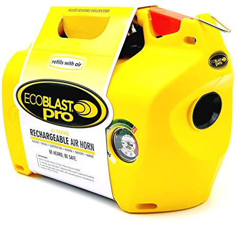 EcoBlast PRO Signal Air Horn Marine Boot Sport wiederaufladbar Luft CO2 neutral