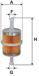 Magneti Marelli 153071762433 Filtro Carburante