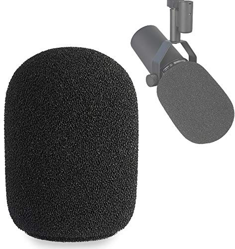 YOUSHARES SM7B Pop Filter for Shure SM7B Mic, SM7B Windscreen Compatible with Shure SM7B Dynamic Vocal Microphone. RK345 and A7WS windscreen Replacement