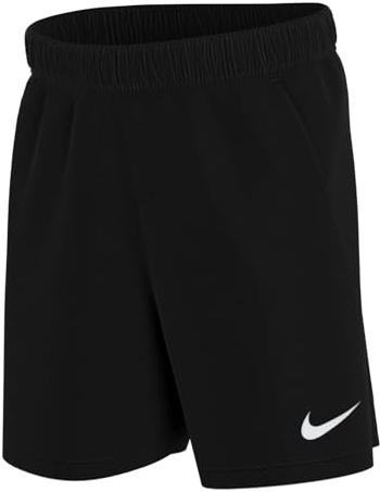 NIKE Unisex Kids Y Nk Flc Park20 Kz Shorts, Black/White/White, XS
