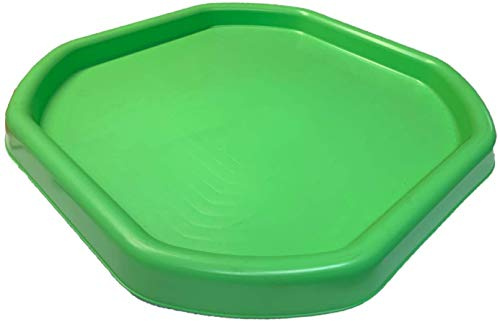 M1SS Fun Play Plastic Small Mixing tray for Cement Mortar and Sand Plastering (Lime Green)