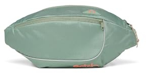 Satch Cross Bauchtasche für die Freizeit, 2 Fächer, Ripstop, Grün, Talla única, Sport