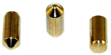 SN-TEC Kernstifte / Zylinderstifte Messing für BKS Serie PZ 88 (10 Stück) (Gr. 6 ( 7,6mm ))