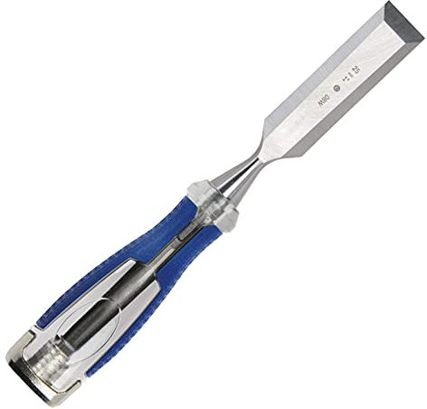 Bisel, cinceles de Borde de cincel de carpintería Pesada para Trabajo Manual o de mazo, Herramienta de Talla de Madera, 25 mm