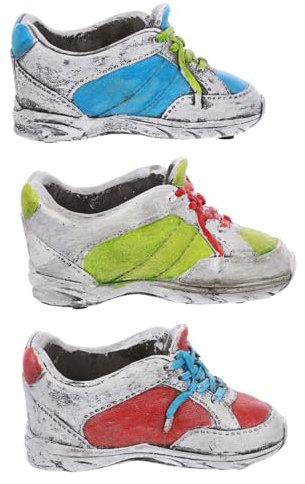 Supvox 3St Blumentopfschuhe Bürodekoration büro Dekoration Topf für Pflanzen im Innenbereich weihnachtliche saftige Töpfe kreative Pflanzentöpfe Pflanzen Pflanzbehälter einfach schmücken