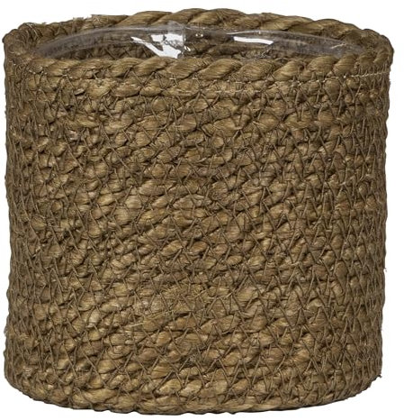 Scheurich Jonc de mer 24 - Pot en Osier - en jonc de mer - Couleur : Marron - Diamètre : 24 cm - Hauteur : 22,5 cm - Volume : 10,6 l
