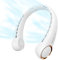 Morelax Neck Fan, Portable Neck Fan,Hands Free Bladeless Mini Fan with 360°Cooling Airflow, 3 Speeds Adjustable,Ultra Quiet Wearable, Suitable for Indoor Outdoor Travel Sports (White)