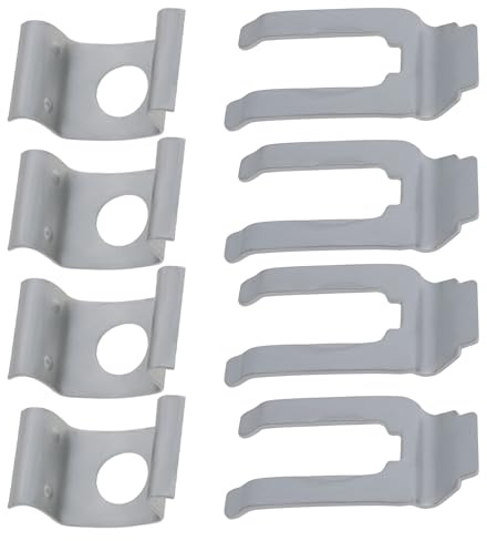 Be In Your Mind 8pcs Hintere Bremsschlauch Halteklammern Kits Ersatzteil BLC306H-4 Metall Bremskabel Flex Schlauch Leitungsclips Kompatibel mit BMW 3er E46 1998-2005