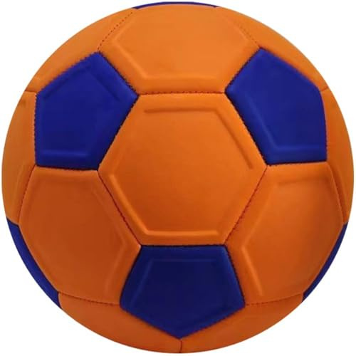 Lipfer Curve Soccer Ball, Swerve Soft Soccer Ball for Boys and Girls, Indoor and Outdoor Activities Games, Safe Kick Play in Inside House, Backyard and Lawn