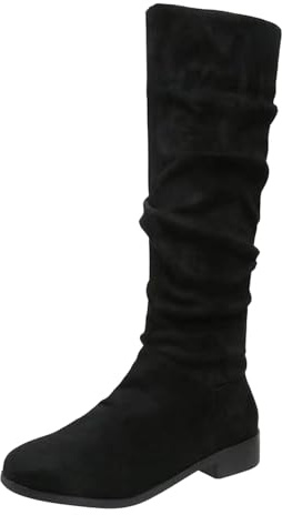 Stivali Bassi Donna Stivali da Neve Donna Impermeabili Stivali Alti Estivi Donna Stivali Cowboy Ciabatte Donna con Pelo Ciabatte Mare Donna con Zeppa Pantofole da Massaggio Ciabattine Donna