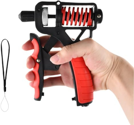 Handtrainer, Unterarmtrainer mit Widerstand von 5-100KG, Fingertrainer und Griffkraft Trainer, Rutschfester Griff Trainer, Handgelenk trainer für Sportler