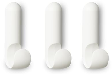 INOFIX - Colgador adhesivo ATLAS - Uso general - Peso máximo 2,5kg - 3 uds