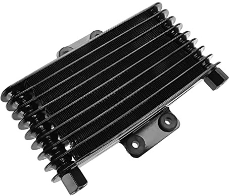 SPAKAMTZTK Aluminum 125ml Engine Oil Cooler Cooling Radiator For 125CC-250CC Motorcycle ATV Black Professional Manufacturing-Black oil cooler