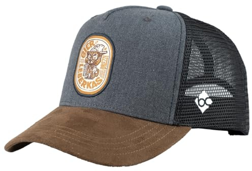 Bavarian Caps Trinity Blau Grau Curved | Größe one Size