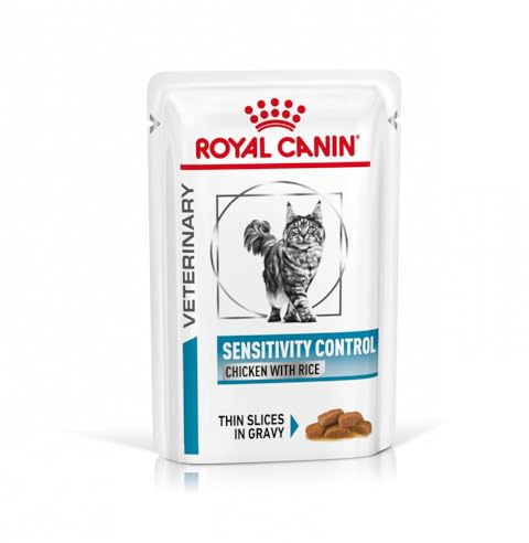 Royal Canin Veterinary Diet Feline Sensitivity Control Huhn, 4er Pack (4 x 1.2 kg)