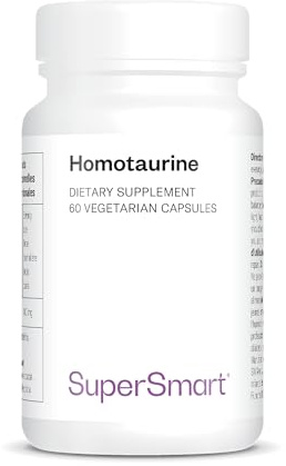 Omotaurina - Proprietà sedative - Vegano - Senza glutine - SuperSmart | Aiuta a combattere l'invecchiamento cognitivo - Aminoacido naturale - Integratore neuroprotettivo
