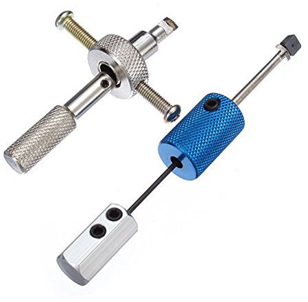 2 x Dietriche, Schlosser-Werkzeug, Vorhängeschloss