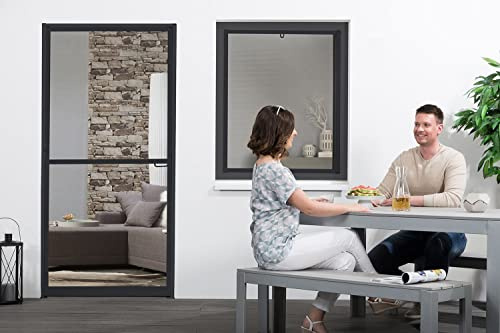 empasa Zarge Zargenrahmen Türrahmen für Türbausatz Master Slim plus | Farbe: anthrazit, Größe: 120 x 240 cm