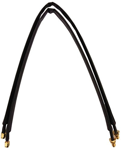 LOW COST MOBILE Adattatore cavo Passe finestra 2 x 50 cm nero SMA femmina a SMA maschio per antenna esterna e router 4G LTE 5G HUAWEI B715 B525 B528 E5186 TP Link Teltonika