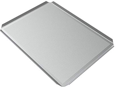 LEHRMANN Teglia da forno forata 45 x 35 cm teglia per baguette Compatibile/sostitutivo per WIESHEU ELOMA MIWE/Bosch Siemens Neff