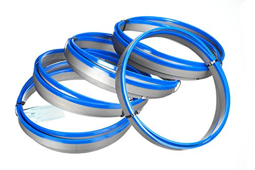 SMI 5er SET Bandsägeblatt Bi-Metall M42 2450 x 27 x 0,90 mm 8/12 ZpZ z.B. für Carif, MEP, FMB, Thomas Sägeband