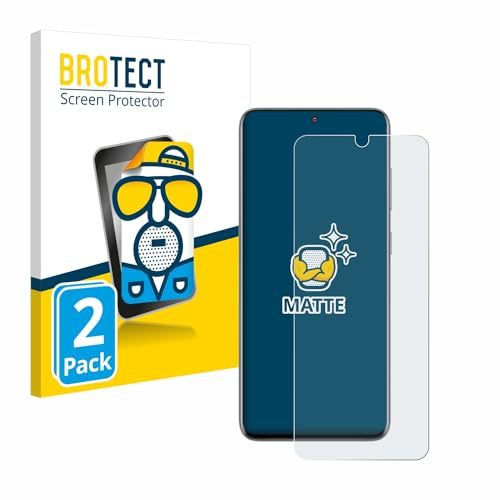 BROTECT Schutzfolie für Samsung Galaxy S20 | 2 Stück Entspiegelnder Displayschutz Made in Germany Matte Displayschutz-Folie Anti-Reflex Anti-Fingerprint Einfache Montage