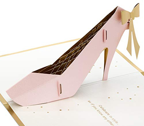 Hallmark Signature Paper Wonder Pop Up Geburtstagskarte für Frauen (Schuhe)