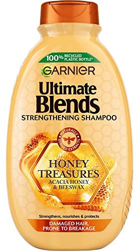 Garnier Ultimate Blends Honey Treasures Shampoo, 400ml
