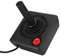 Yctze Retro Classic 3D Controller Joystick Analogico Cablato Controllo di Gioco Compatibile con 2600, USB, ZX Spectrum, C64, per Giochi Vintage
