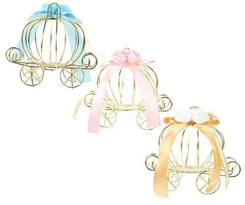 Anneome Lot De 3 Boîtes À Bonbons En Forme De Citrouille Élégantes Et Décoratives Pour Fête De Mariage