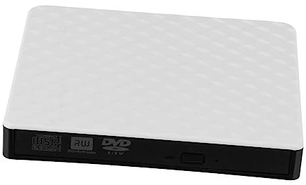 jojofuny USB Graveur DVD Externe avec Lecteur DVD pour Ordinateur Portable Bureau Compatible avec TV Design Élégant Motif Diamant