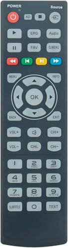 Telecomando compatibile per United LED42TP60 LED47TP60 LED24TP60 LED32TP60, Dyon ENTER 40 PRO-X2, Dyon LIVE 43 PRO-X, Dyon Enter 24 Pro-X2, Polaroid TQL32R4PR026 TQL32R4PR023