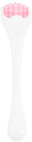 MAGICLULU Rullo Viso Massaggiante in Silicone Rosa per Riduzione Borse Occhi e Azione Anti-invecchiamento per Uso Personale e Centri Estetici