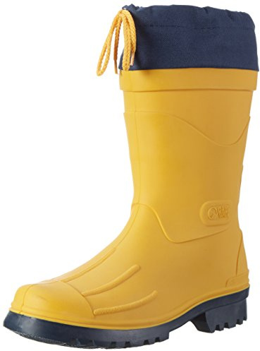Bockstiegel Gummistiefel in Übergrößen Schwarz Nils - Schwarz große Herrenschuhe/Damenschuhe