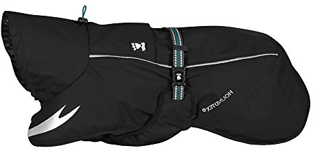Hurtta Torrent Coat Hunde-Regenmantel, Rabe, 25,4 cm