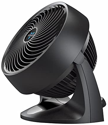 Vornado Mid-Size Whole Room Vortex Circulator, 3 Speeds, Black