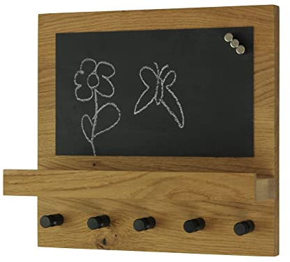 Schlüsselboard KasperoKey Magnettafel Wildeiche