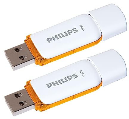 Philips USB Flash Drive Snow Edition 128GB, USB2.0, 2-Paquetes