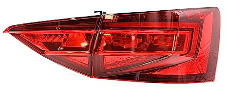 Finest Folia Rückleuchten Folie Set Aufkleber Tönungsfolie Heckleuchten Passgenau zugeschnitten für Rückleuchte Selbstklebend Kfz Auto Zubehör C059 (Red)