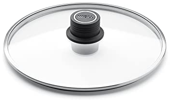 Woll Diamond Logic XR Sicherheitsglasdeckel, rund, Ø 24 cm, mit permanenter Entlüftung, transparent