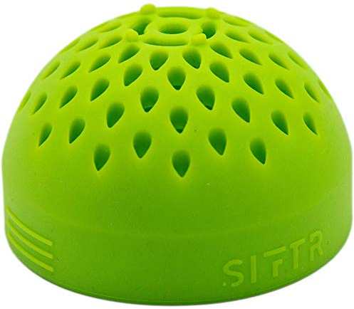 SIFTR Passoire en silicone verte - Mini passoire et tamis économisant de l'espace - Gadget de cuisine