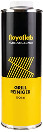 Floyal Lab Grill & BBQ Reiniger, entfernt Ruß und Fett, für Holzkohle-, Elektro- und Tischgrills & Grillzubehör, schnelle Kaltanwendung, löst hartnäckige Verkrustungen, Grill Reiniger Spray, 1000 ml