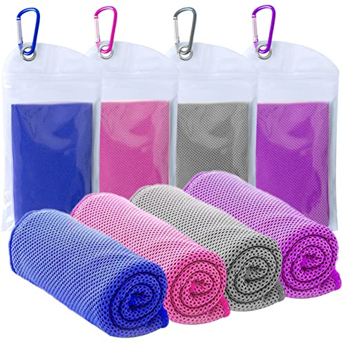SZELAM Kühlendes Handtuch,EIS-Handtuch,Atmungsaktives,kühles Handtuch,Mikrofaser-Handtuch für Yoga, Fitnessstudio,Training,Sport,Fitness,Laufen,Camping,Wandern