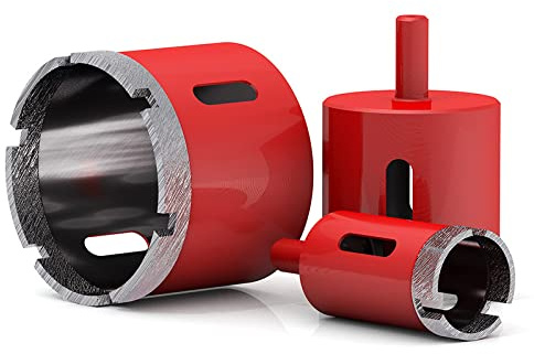 1pcs 6-100mm Marble Hole Opener Diamond Core Bit Hole Saw Drill Bit for Marble Granite Brick Tile Ceramic Concrete Drilling,80mm