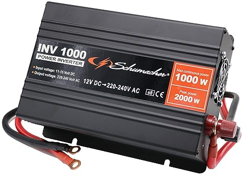 Schumacher Electric INV1000 Inverter 2000W 12V a 220V