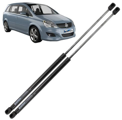 BIAREN Lot de 2 vérins à gaz pour hayon arrière Zafira B Mk2 2005-2015 - Système de levage 610 (N) 505 mm - 13128759