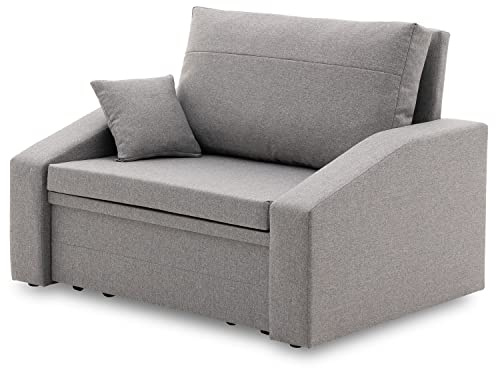 Sofini Sessel Vertico 90 - Klappsessel mit Schlaffunktion - für Wohnzimmer, Schlafzimmer oder Kinderzimmer (Malmo New 90)
