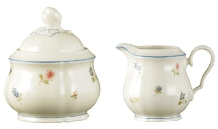 Generisch Seltmann Weiden Marie Luise Streublume Zuckerdose + Milchkännchen 2 TLG. Set